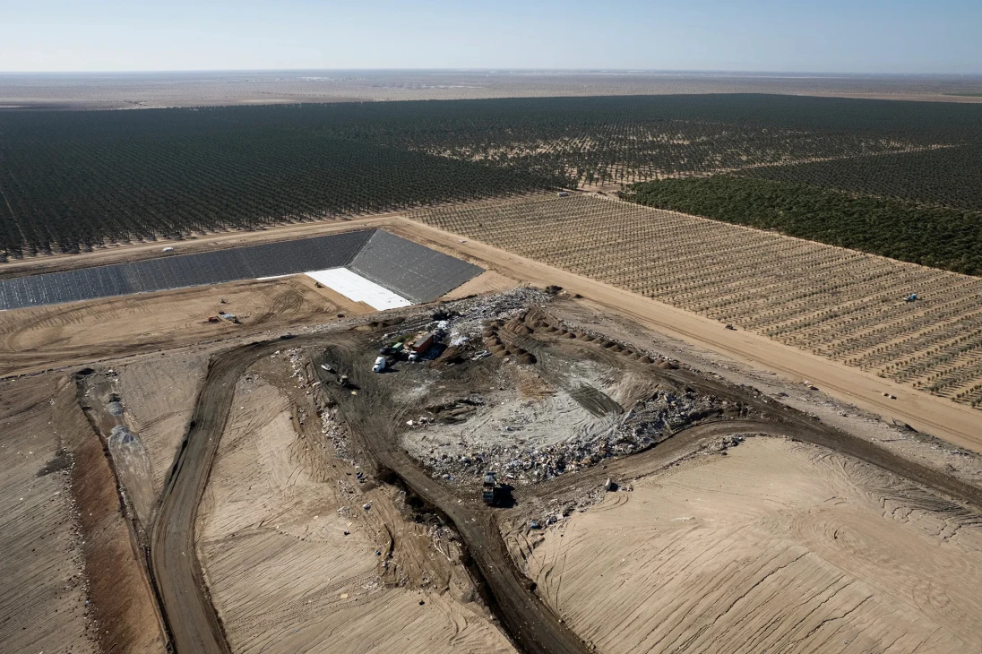 The South Yuma County Landfill in Yuma, Arizona